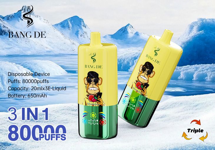 Bang De 3 in 1 80K Puffs Disposable Vape Wholesale factory