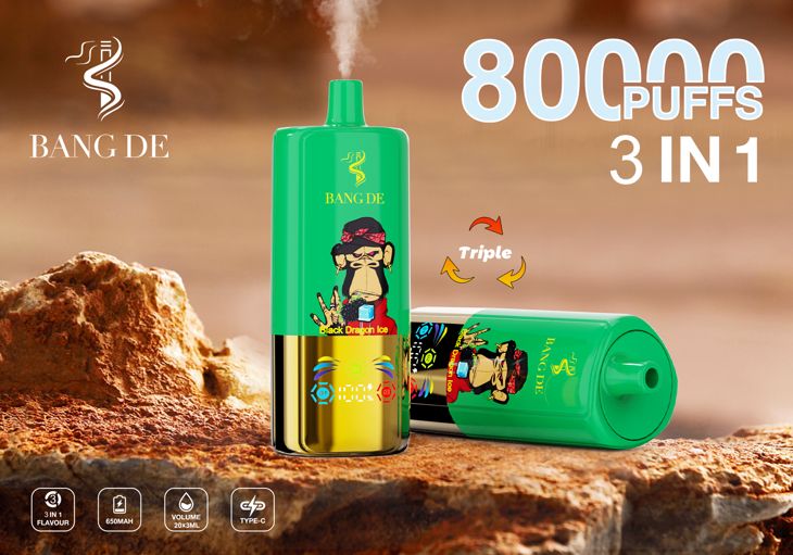 Bang De 3 in 1 80K Puffs Disposable Vape Wholesale high quality