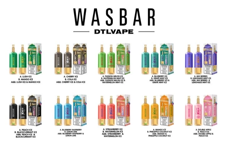 Wasbar DTL 150K Puffs Disposable Vape Wholesale high quality